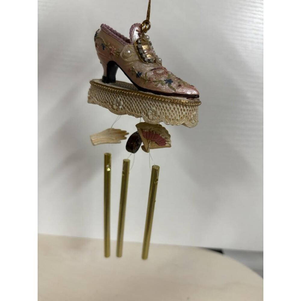 Miss Milly Victorian Shoe Ornament Wind Chime‎